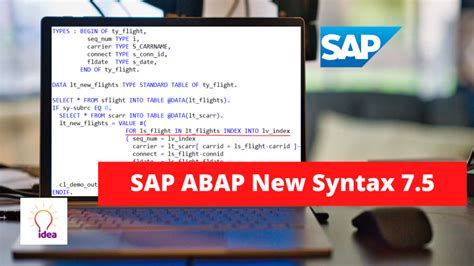 SAP ABAP New Syntax 